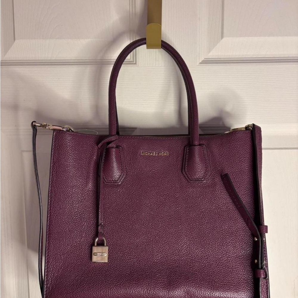Michael Kors Deep Purple Tote Bag